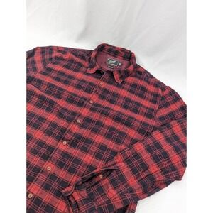 Grayers Shirt Mens XXL Red Black Heritage Flannel Button Up Long Sleeve Outdoors